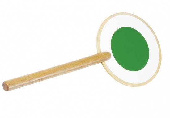 Zastavovací a signalizační terč