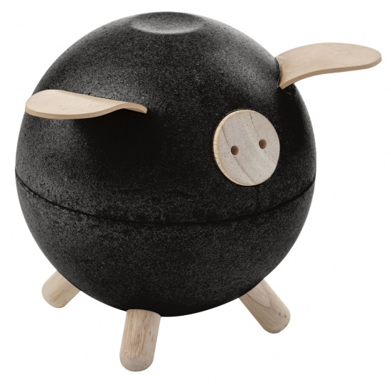 Kasička - černé prasátko