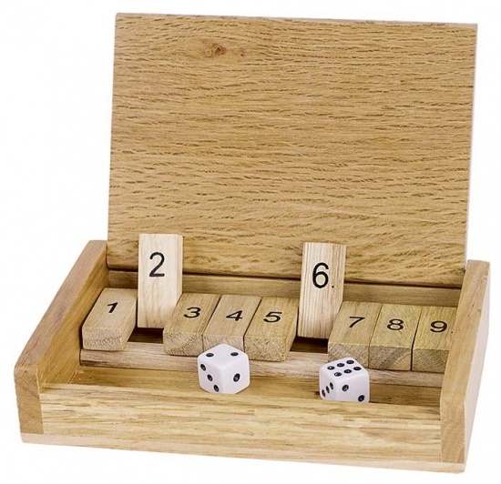 Levně Cestovní hra - Shut the box