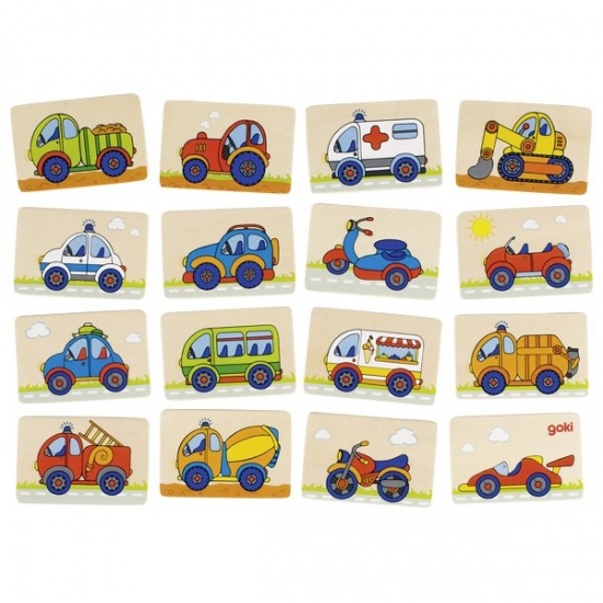 Pexeso - dopravní prostředky