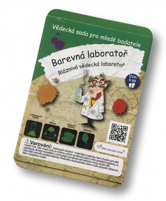 Bláznivá vědecká laboratoř - Barevná laboratoř