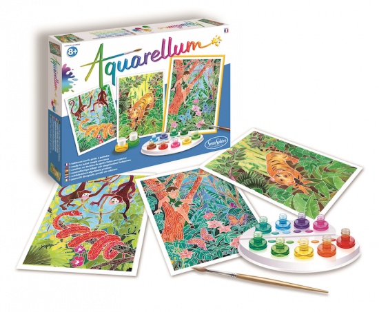 Akvarely - Kniha džunglí