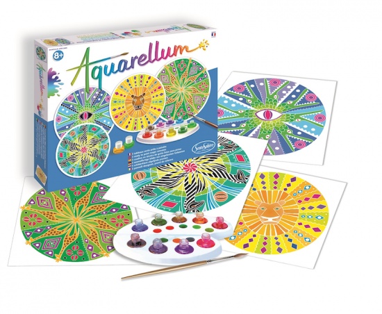 Akvarely - Africké mandaly