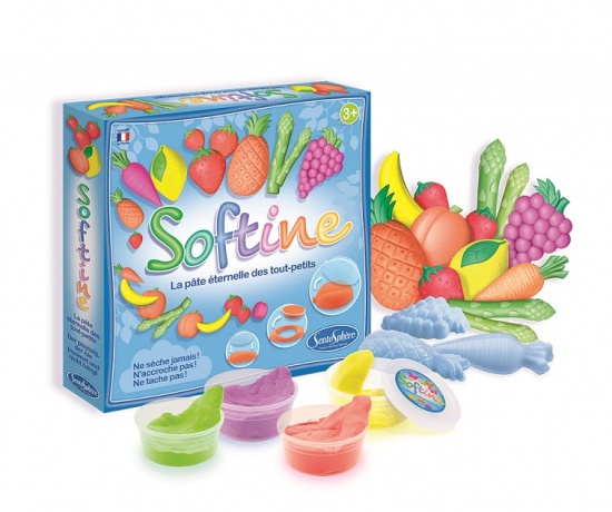 Softine: Modelovací hmota - Ovoce a zelenina
