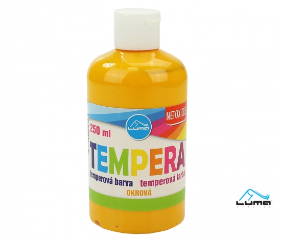 Barvy temperové LUMA 250ml okrová