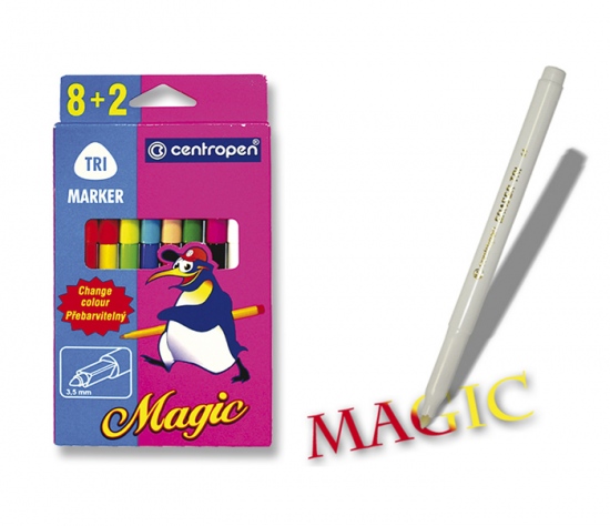 Levně Fix CENTROPEN sada 2549/10 barev MAGIC 8+2=16