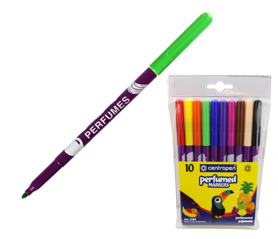 Levně Fix CENTROPEN sada 2589/10 barev PARFÉMOVANÉ
