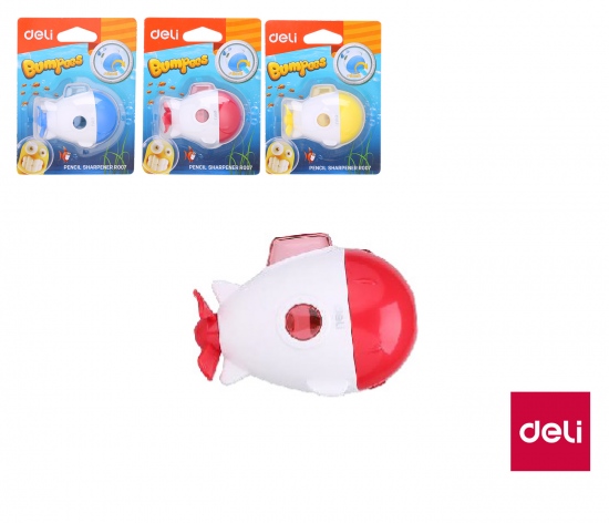 Ořezávátko se zásobníkem BUMPEES ponorka DELI ER00701