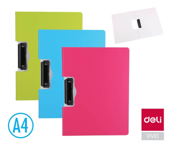 Podložka psací s klipem A4 RIO DELI EF75102 zavírací