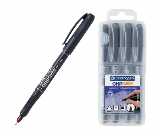 Levně Popisovač CENTROPEN 2636/4 sada F