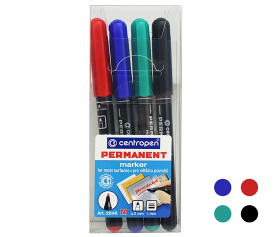 Levně Popisovač CENTROPEN 2846/4 potisk
