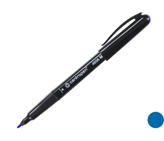 Levně Popisovač CENTROPEN 4606 CD - modrý