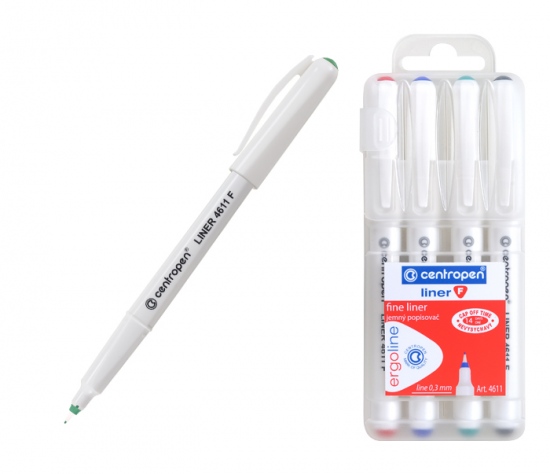 Levně Popisovač CENTROPEN 4611/4 sada