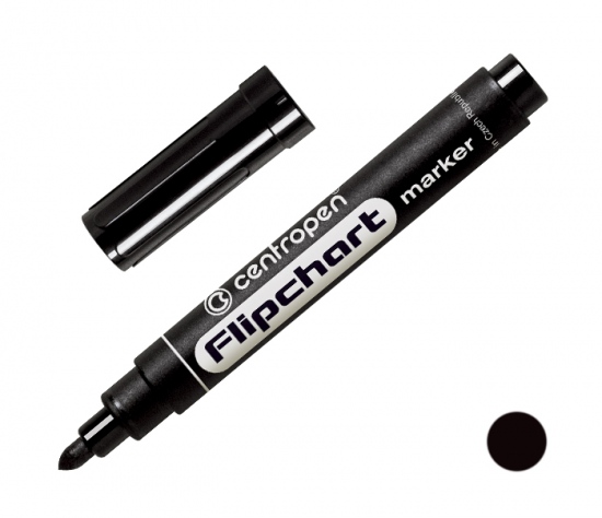 Popisovač CENTROPEN 8550 kulatý černý