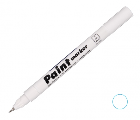 Popisovač Centropen 9211 bílý Lakový