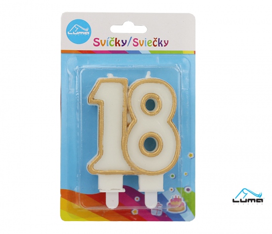 Svíčka č.18 LUMA