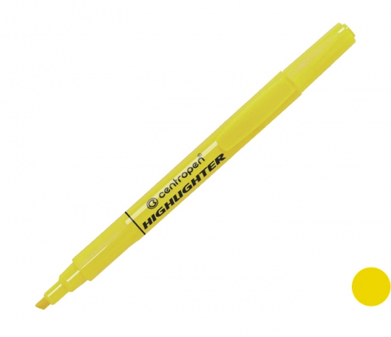 Zvýrazňovač Centropen 8722 žlutý