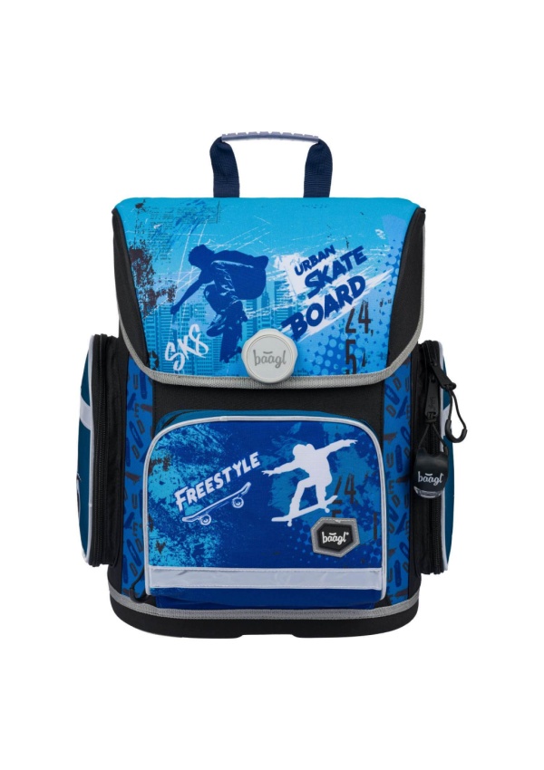BAAGL Školní aktovka Ergo Skateboard