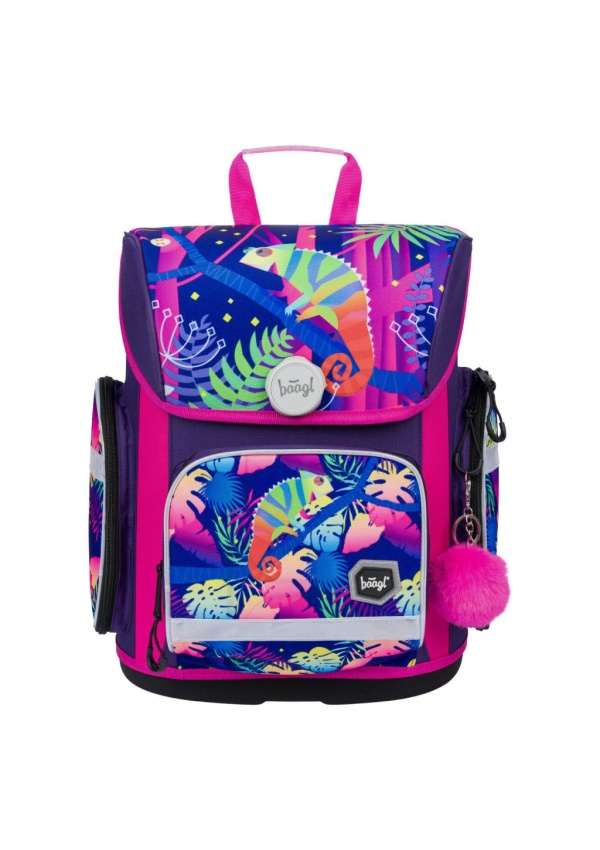 BAAGL Školní aktovka Ergo Chameleon