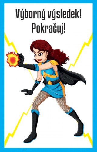 Karty máš super pochvalu 30 ks - Výborný výsledek! Pokračuj!