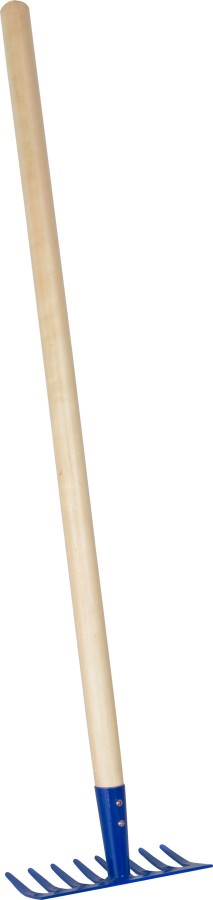 Zahradní hrábě modré