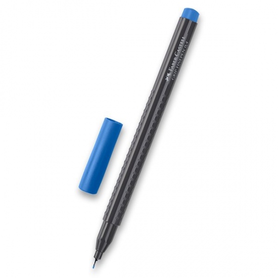 Levně Popisovač Faber Castell Grip 0 4mm tmavě modrá