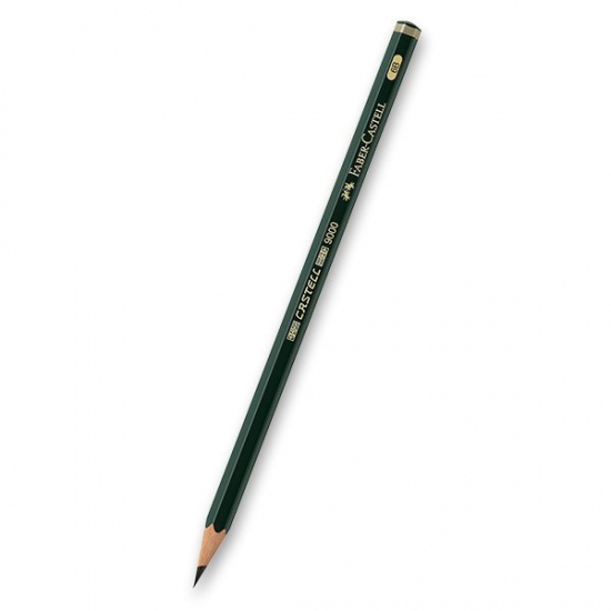 Levně Grafitová tužka Faber Castell Castell 9000 6B