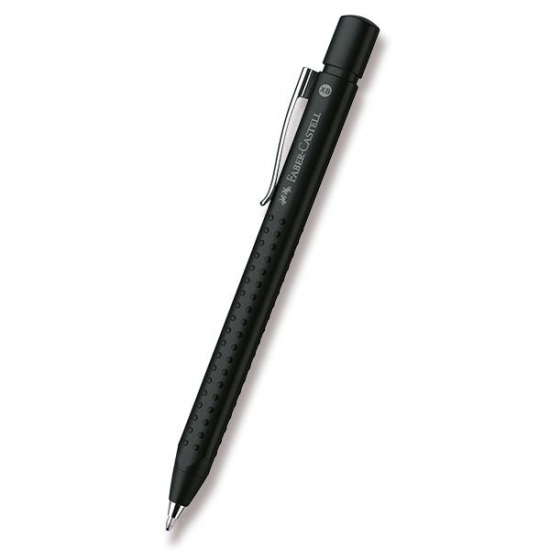 Levně Kuličková tužka Faber Castell Grip 2011 XB černá metallic