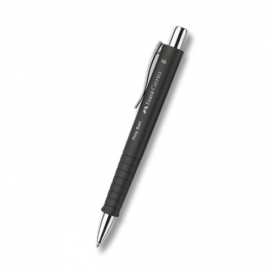 Levně Kuličková tužka Faber Castell Poly Ball XB černé