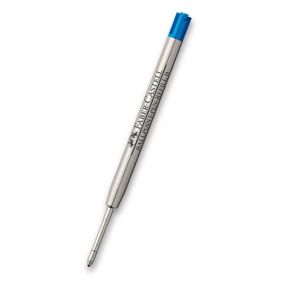 Levně Náplň do kuličkové tužky Faber Castell B modrá