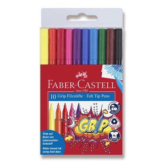 Fixy Faber Castell GRIP 10ks