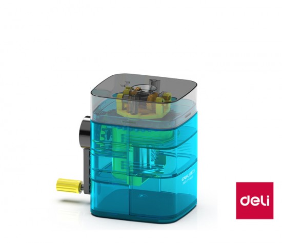 Ořezávátko stolní transparentní DELI 71162 modré