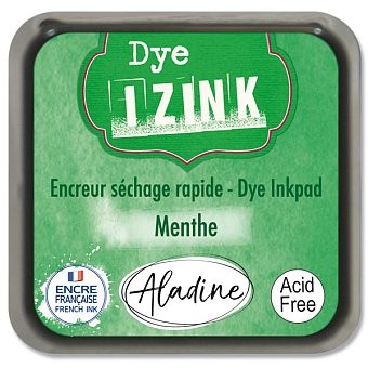 Polštářky Izink Dye světlá zelená