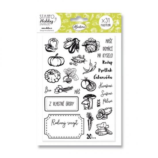 Razítka Stampo Hobby Zavařujeme 31ks