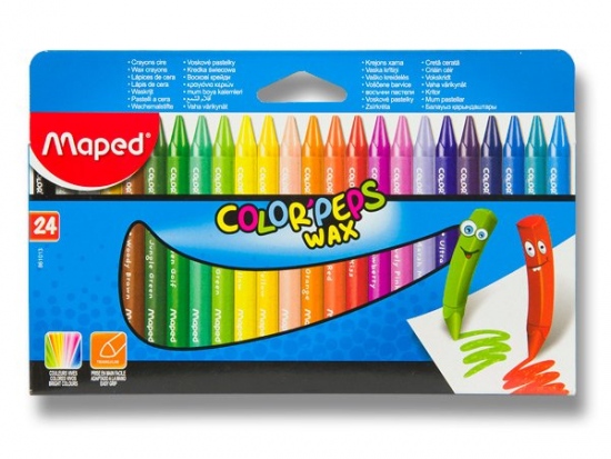 Voskovky Color Peps Wax 24 barev