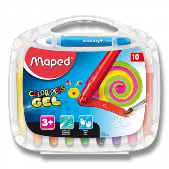 Levně Pastely Color Peps Gel 10 barev