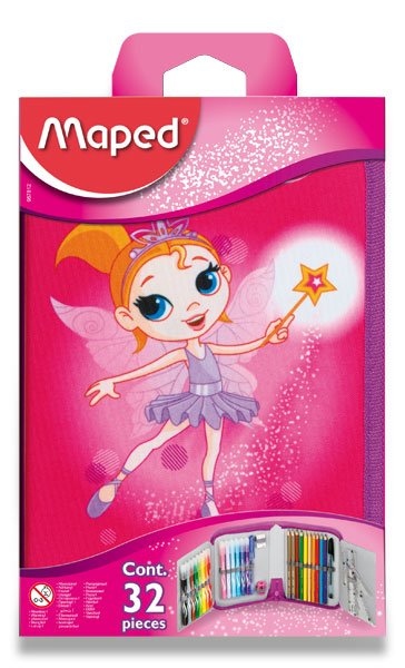 Levně Tatoo Fairy školní penál 2patrový