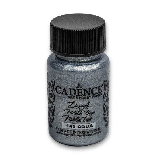 Dora Metallic tmavě stříbrná 50 ml