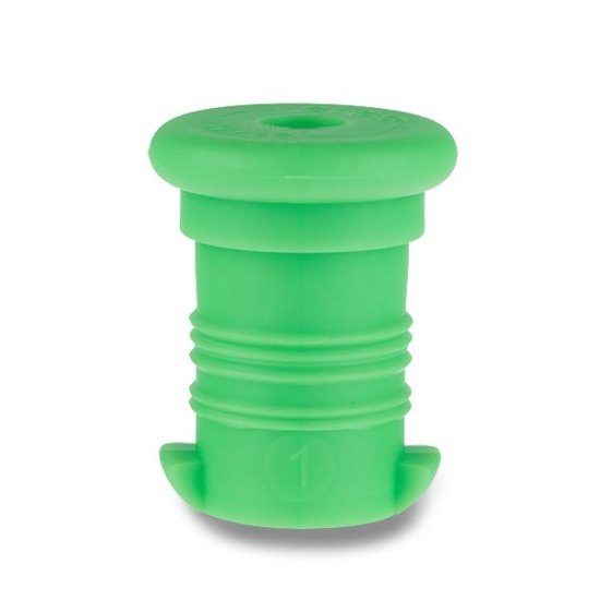 Zátka na Zdravou lahev zelená fluo