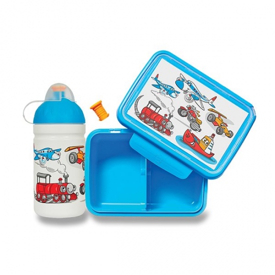 Set Zdravá lahev 0.5 l a Zdravá sváča Veselá jízda