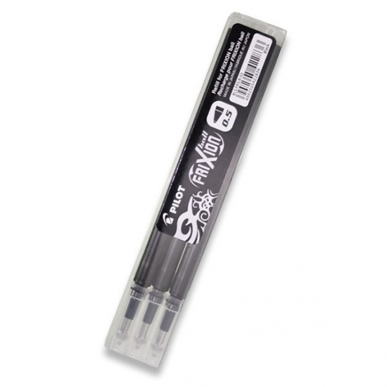 FriXion Clicker 0.5mm náplň černá 3 ks