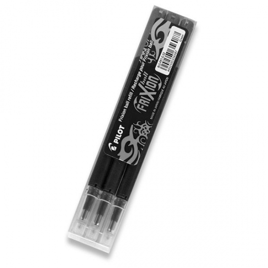 FriXion M 0.7mm náplň černá 3 ks