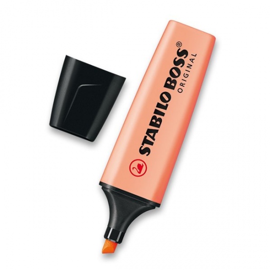 Zvýrazňovač BOSS ORIGINAL Pastel oranžová