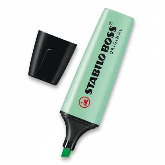 Zvýrazňovač BOSS ORIGINAL Pastel zelená