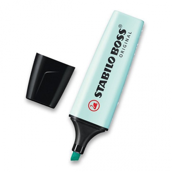 Zvýrazňovač BOSS ORIGINAL Pastel tyrkysová
