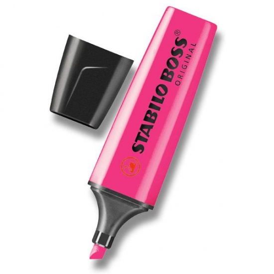 Zvýrazňovač BOSS ORIGINAL růžová