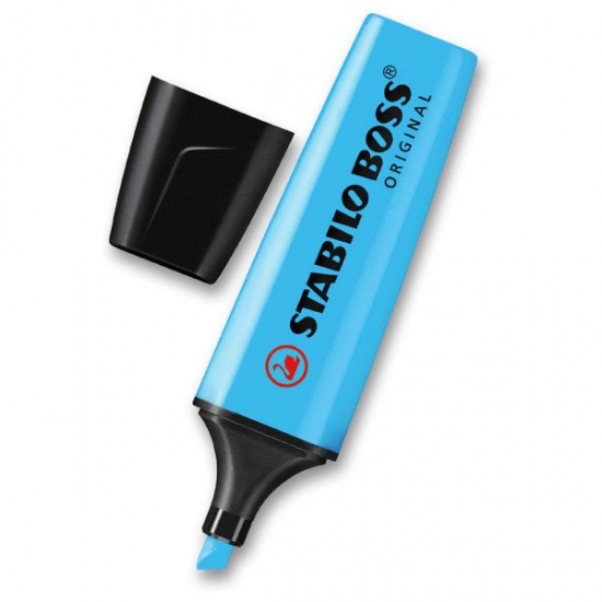 Zvýrazňovač BOSS ORIGINAL modrá