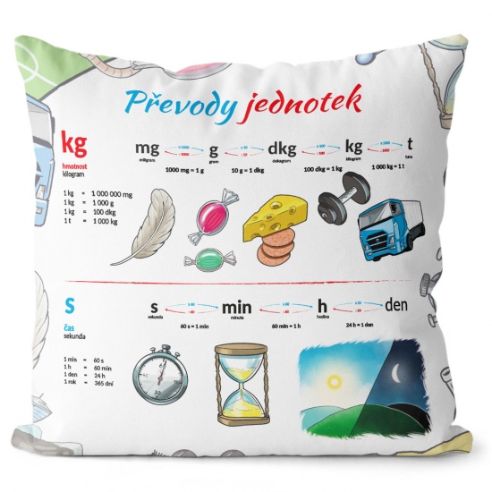 Polštář Převody jednotek