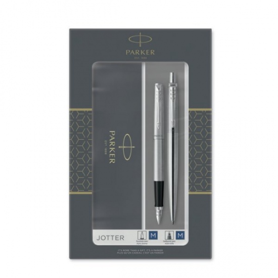 Plnicí pero Parker Jotter Stainless Steel PP + KT CT