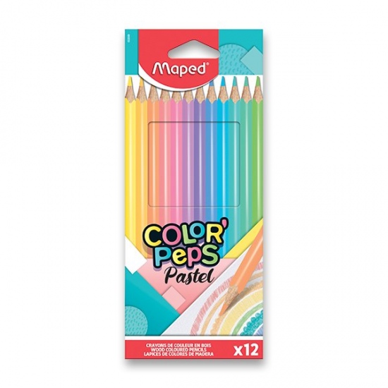 Pastelky Color Peps Pastel 12 barev